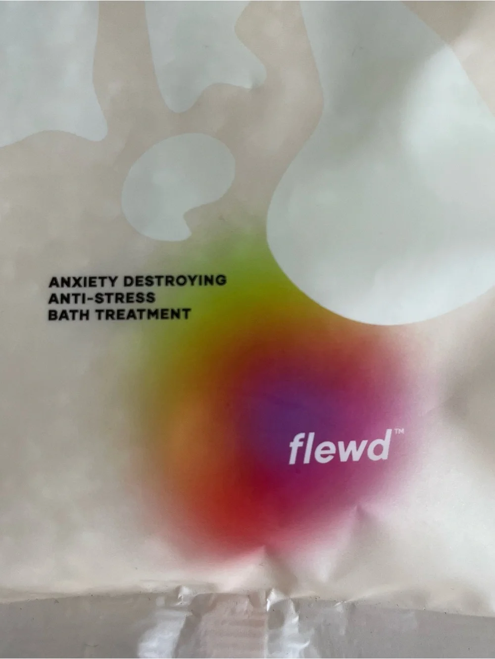 Flewd Anxiety Destroying Anti-Stress Bath Treatment Bath Salts 10oz One Bath